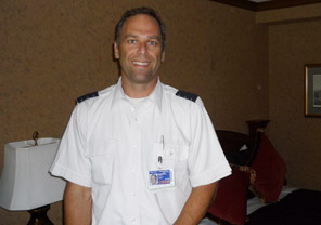 A photo of Rick Russek wearing his name badge on a camera card allowed a fellow employee to identify him almost a year after his camera was dropped in Resurrection Bay.